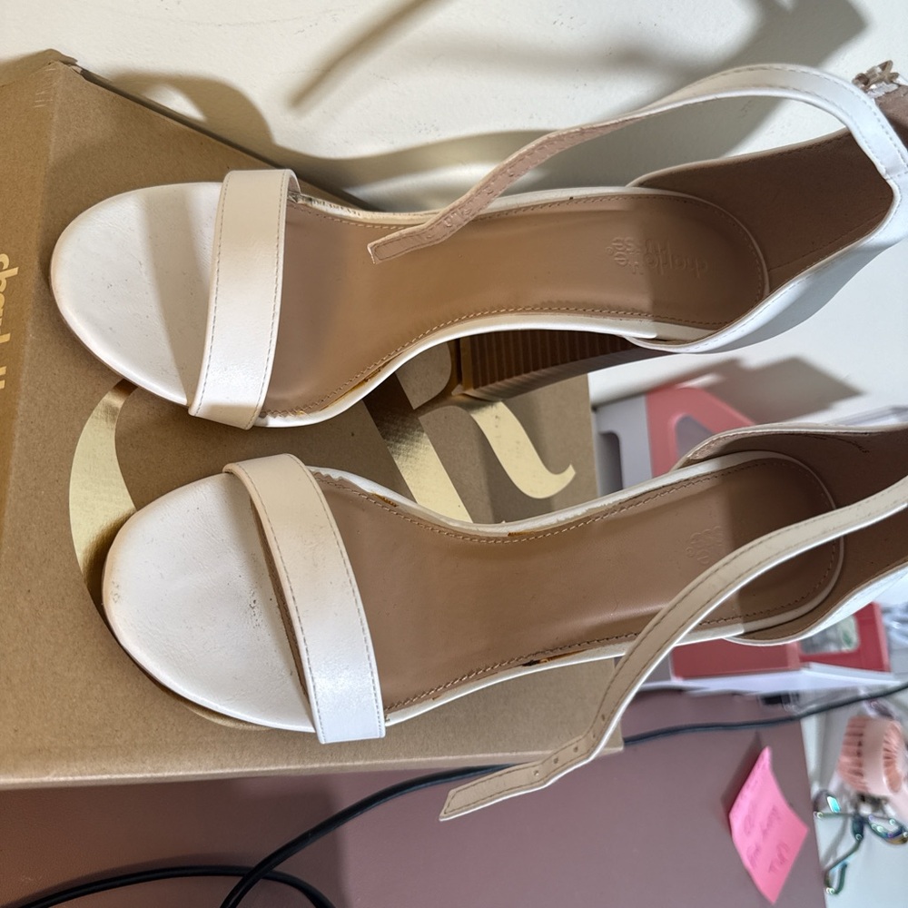 Elegant White Women's Sandals